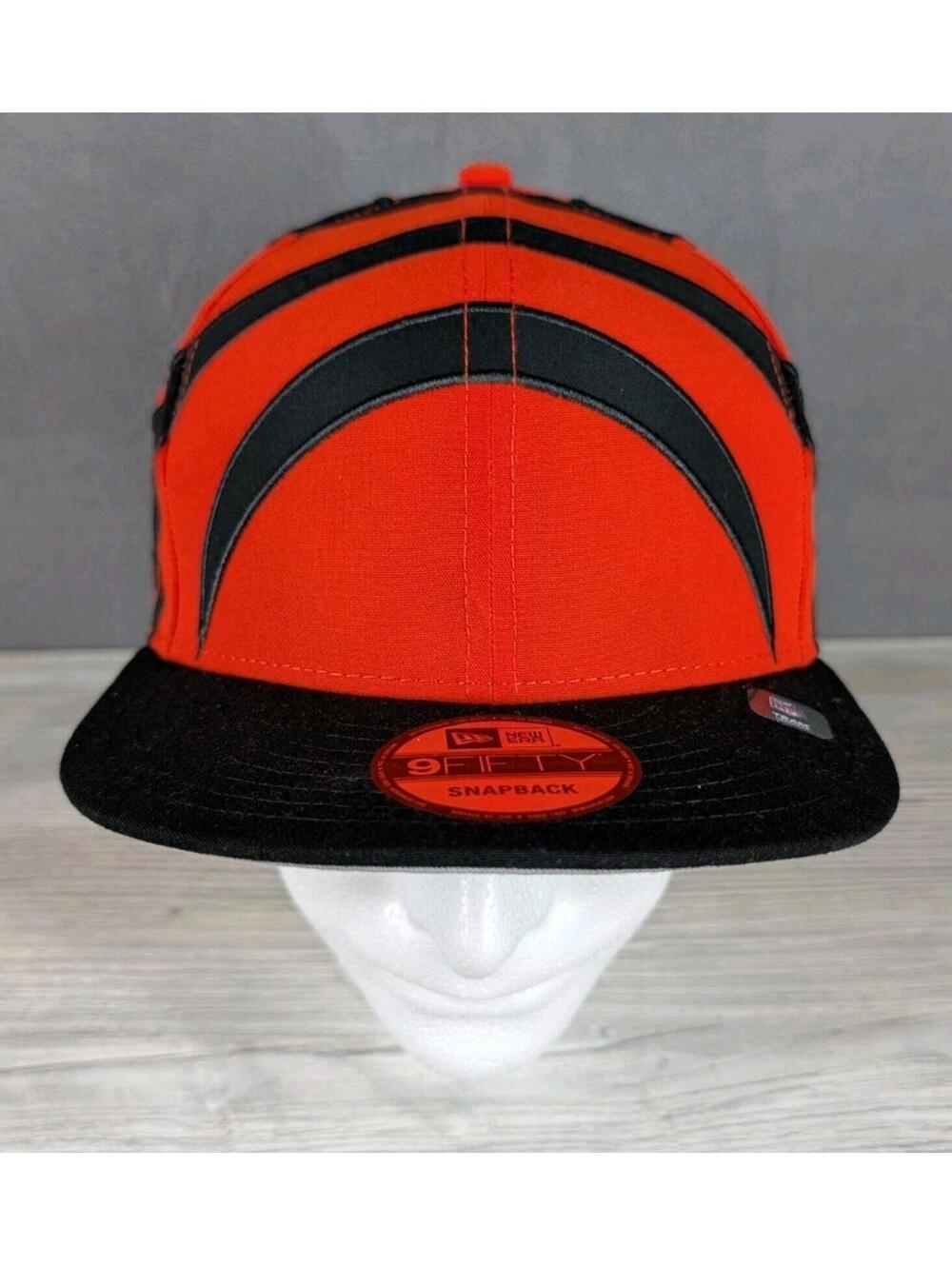 New Era Cincinnati Bengals Helmet Pack 9Fifty SnapBack  Stripes Men’s Size OSFM